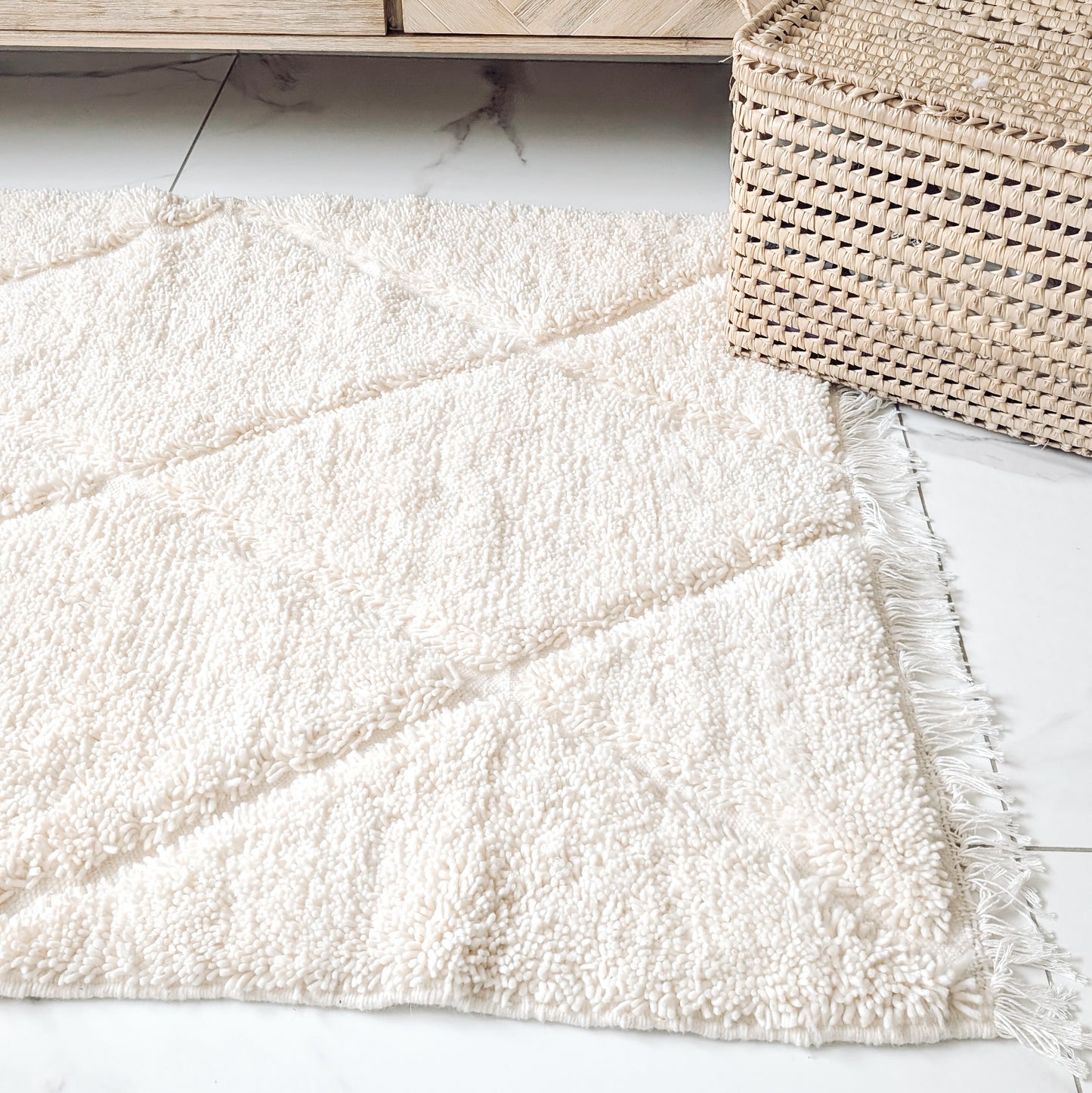 Tapis Beni Ouarain - 100% Laine