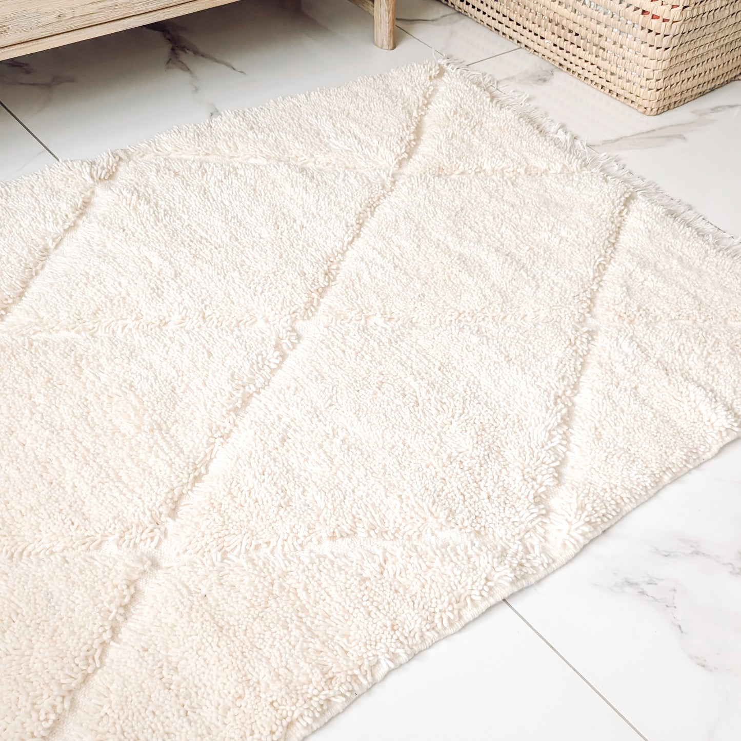 Tapis Beni Ouarain - 100% Laine
