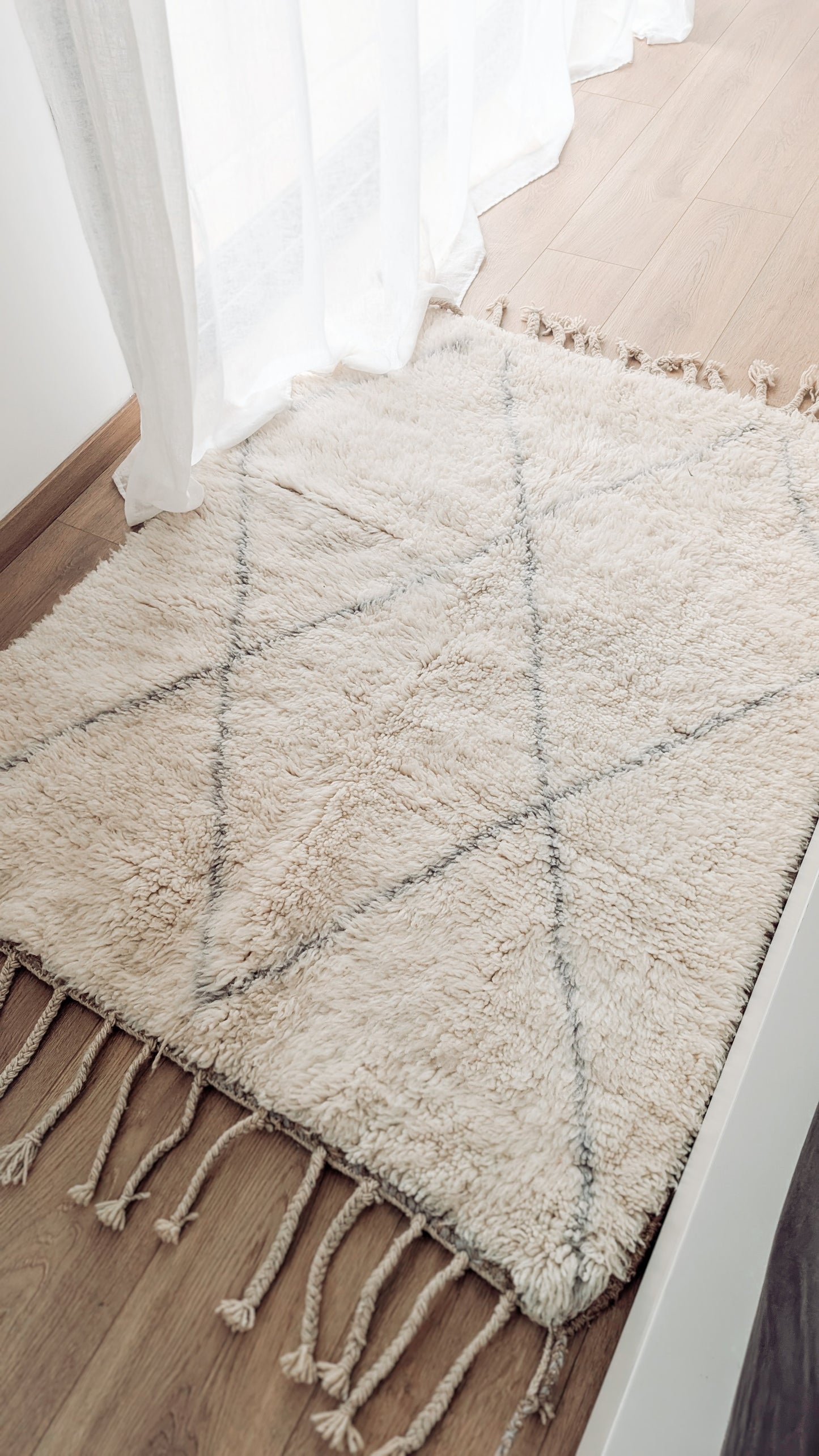 Tapis Berbère M'rirt 100% laine
