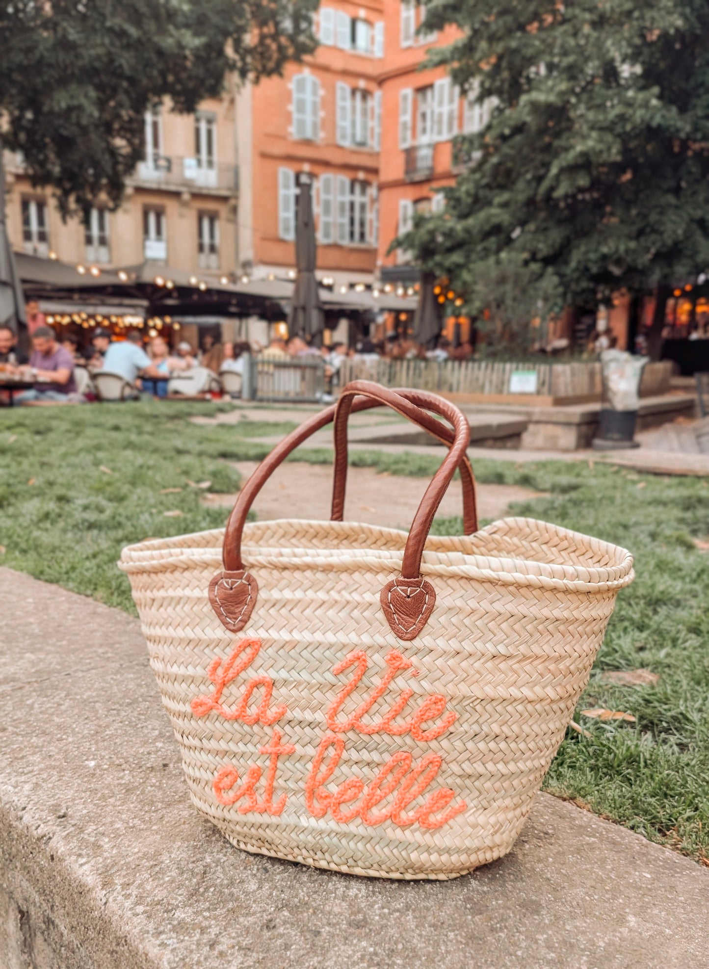 Panier " La vie est belle "