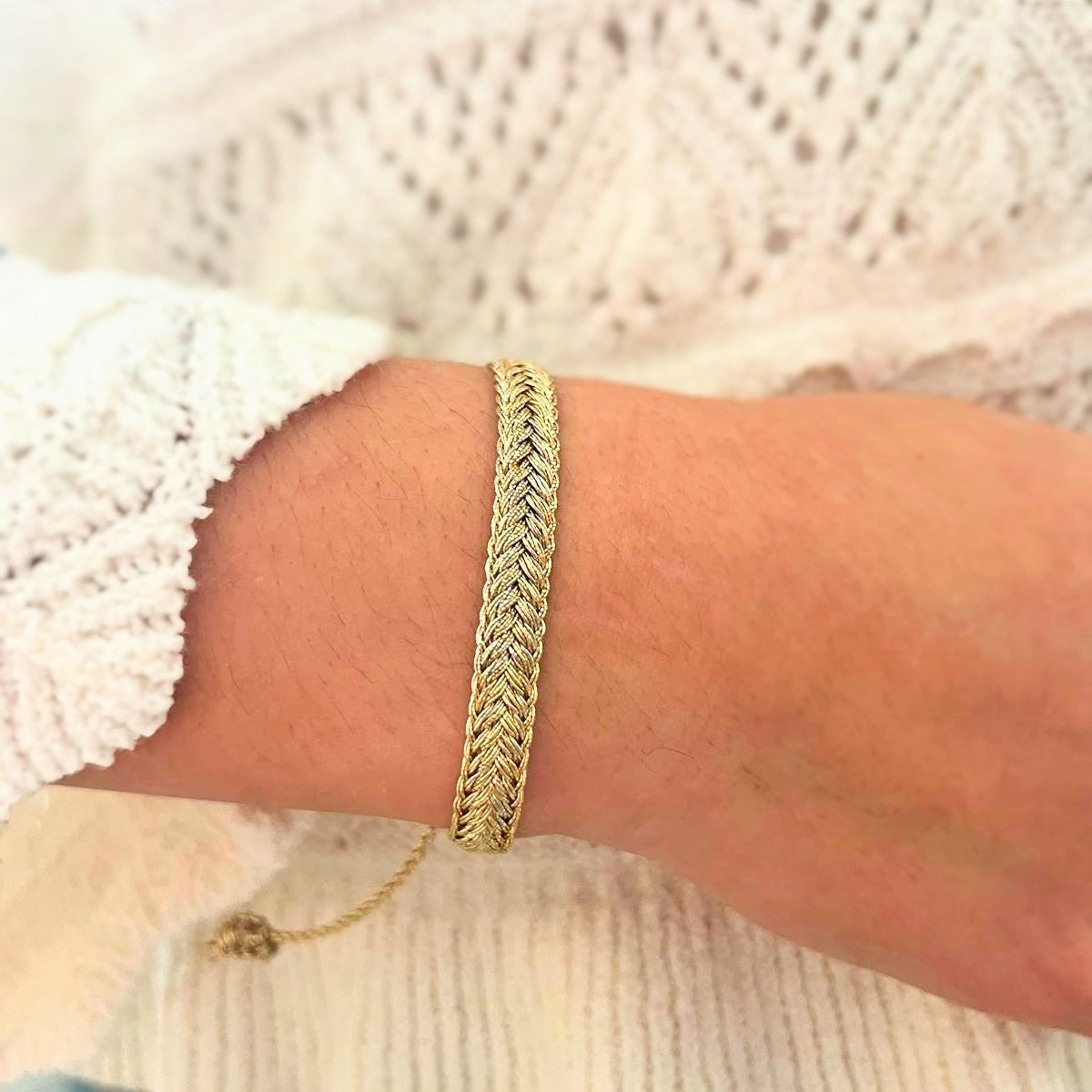 Bracelet marocain doré
