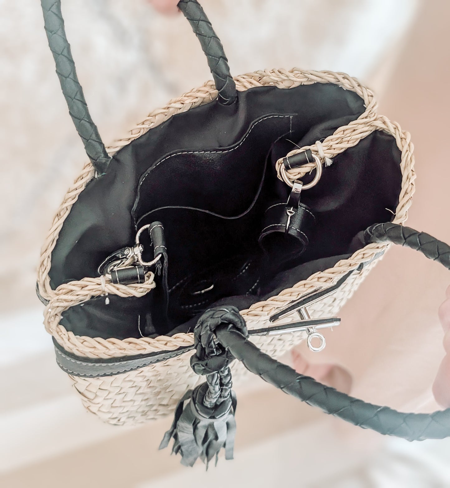 Sac à main Pompon- Artisanat marocain