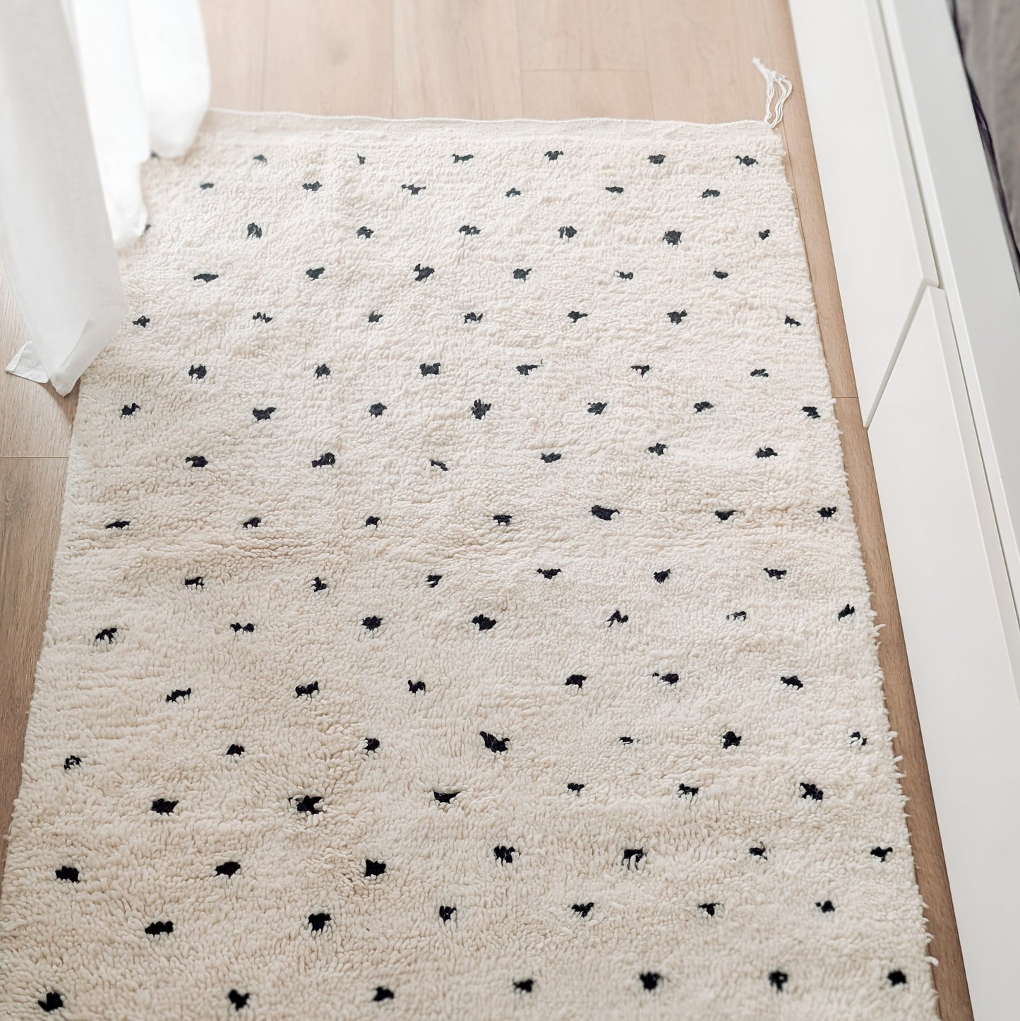 Tapis berbère Beni Ouarain 100% laine