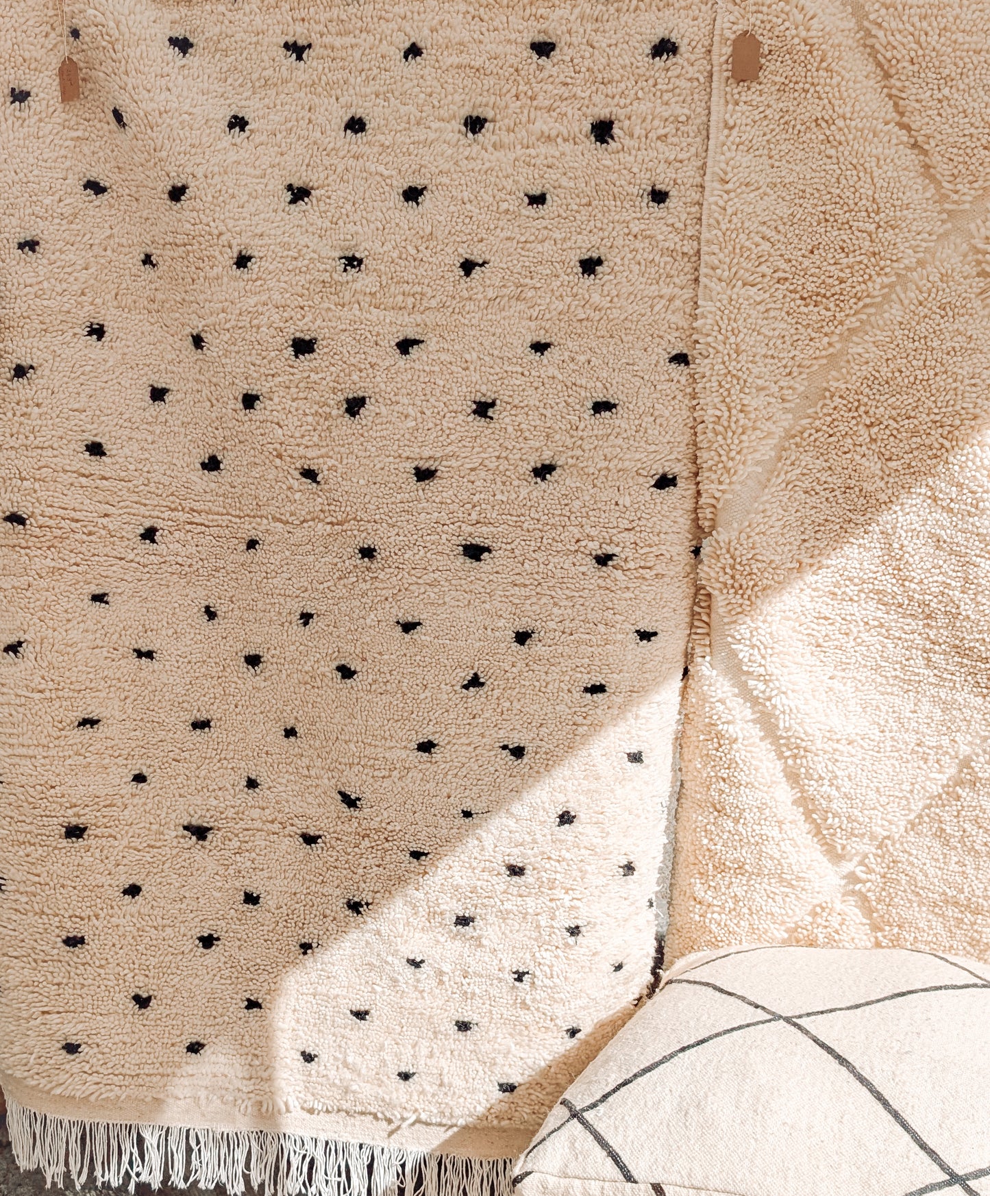 Tapis berbère Beni Ouarain 100% laine