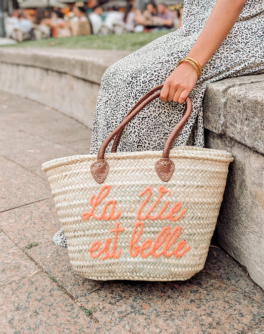 Panier " La vie est belle "
