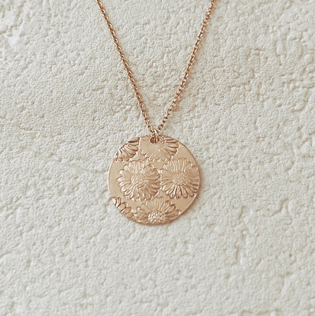 Collier Marguerite - Fait main - Gold Filled 14K