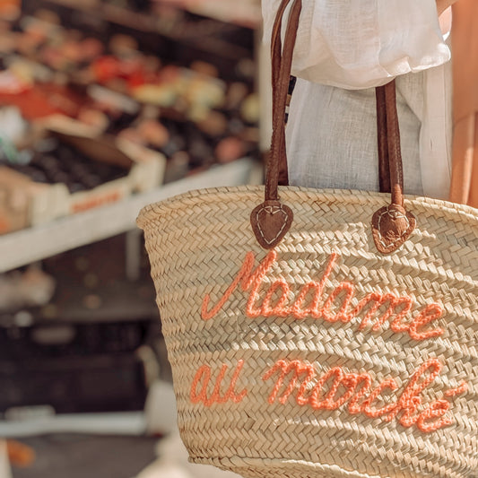 Panier Madame au marché
