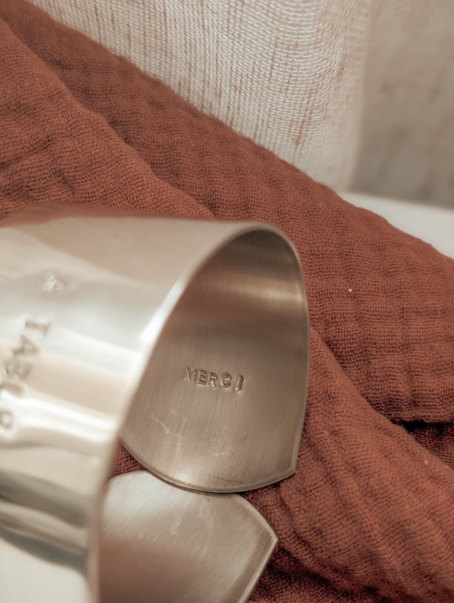 Rond de serviette-Fait main-en Laiton